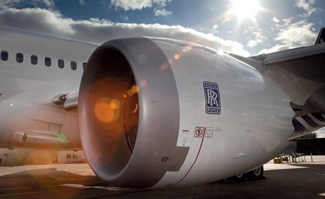 Trent 1000 engine for Boeing 787 Dreamliner